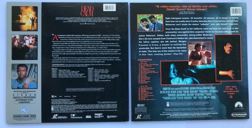 10 LaserDiscs LD Lot - Dead Calm, Long Kiss Goodnight, Copycat, Hero - Picture 8 of 13