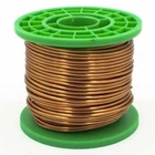 1-500 meters copper wire ø1.3-5mm Cu 99.9 enamelled wire wnr craft wire
