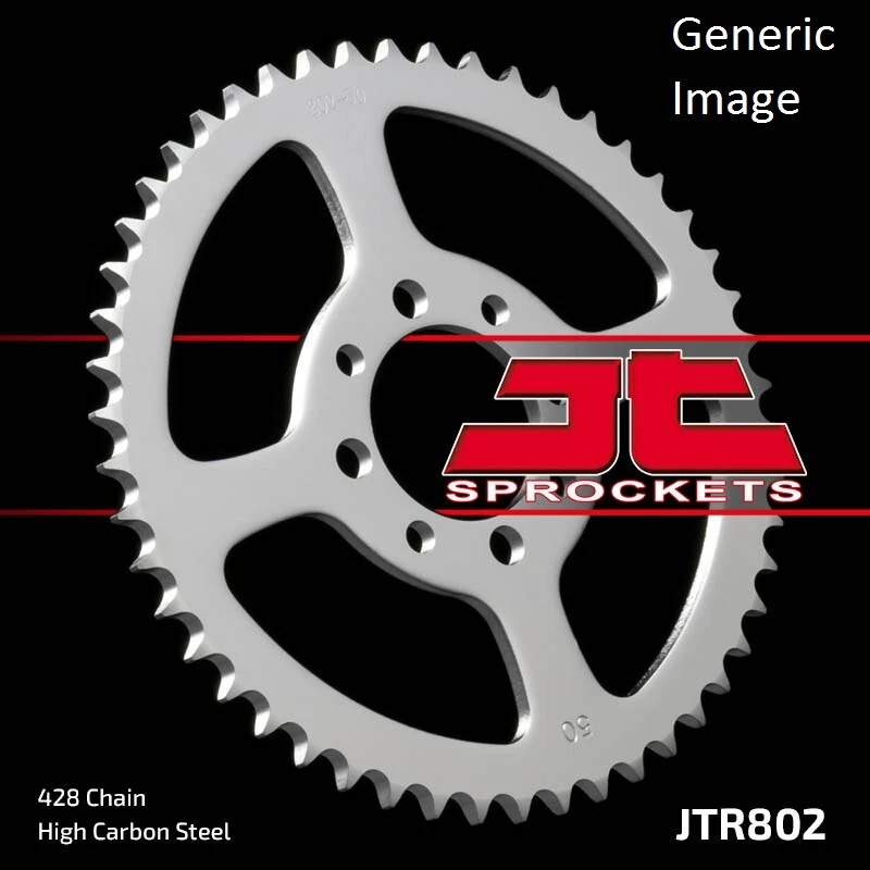 Kit de piñón delantero y trasero de acero para todoterreno KAWASAKI G4TR 100 1970-1975 Foto 3 de 4