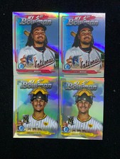2024 Topps Bowman Chrome My 1st Bowman James Wood Ethan Salas Lot*4 QI95