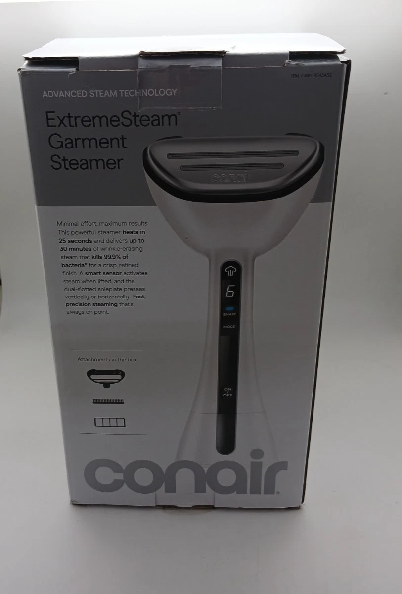 Conair Turbo ExtremeSteam Advanced Steam Technology Steamer 4543452 Tested Works