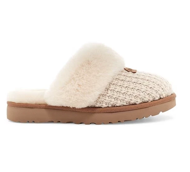 EXCLUSIVE OFFER UGG Cozy Knit Slippers - Cream, Medium - Image 2 of 4