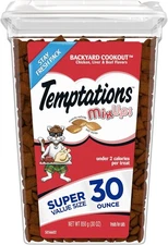 Temptations MixUps Backyard Cookout Flavor Crunchy and 1.88 Pound (Pack of 1) 