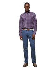 johnnie-O Atlas Lightweight Stretch 5-Pocket Jean Blue Size 38W x 34L