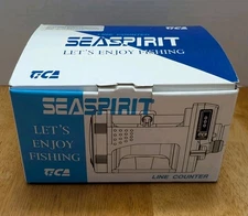 Tica Seaspirit Line Counter Fishing Reel Model SP348C Fresh/Salt Water 5.1:1