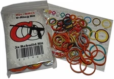 Captain O-Ring MacDev Prime - Color Coded 3X Oring Rebuild Kit