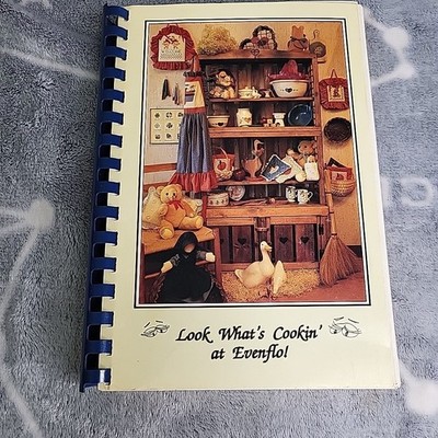 Look What's Cooking at EVENFLO Cookbook 1992 Recipes from Piqua, OHIO