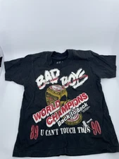 Vtg 90’s Detroit Pistons Hammer Time Bad Boys Single Stitch T Shirt Small 13x17