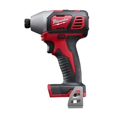 Milwaukee 2656-20 M18 18V Lithium-Ion Cordless 1/4" Hex Impact Driver, Bare Tool