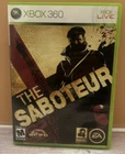 The Saboteur (Microsoft Xbox 360, 2009) CIB Complete with Manual- Tested