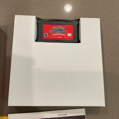 Pokémon Mystery Dungeon Red Rescue Team Gameboy autentico completo scatola CIB - Foto 2 di 21