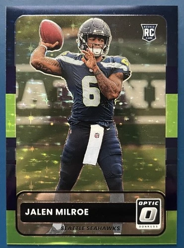 2025 Donruss Optic Jalen Milroe Purple Stars (RAW)