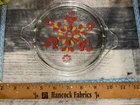 Vintage PYREX Glass Clear Friendship Birds Lid