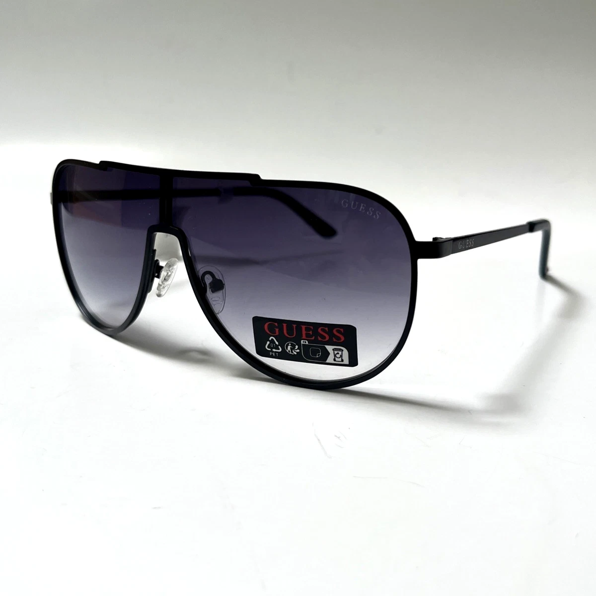 GUESS Black Aviator Sunglasses for Men for sale | eBay display picture 2
