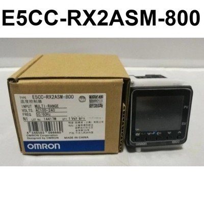 New Omron E5CC-RX2ASM-800 Digital Temperature Controller 100-240VAC Sealed Boxed