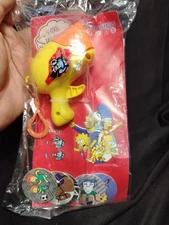 VTG THE SIMPSONS TAPS LAYS LANZA TAZOS UNOPENED SABRITAS MEXICO TIRA TAZOS 3