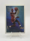 1990-91 NBA Hoops - Art Card Team Checklist Michael Jordan #358