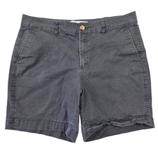 Old Navy Black High Rise Everyday Shorts Women Size 12 Casual Comfort Fit Basic