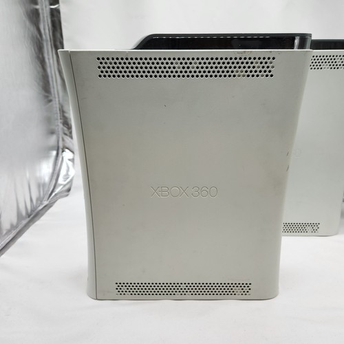 Microsoft Xbox 360 Console Only Lot Of 2 Feed Tray Issues Turns On Parts Repair - Picture 6 of 11