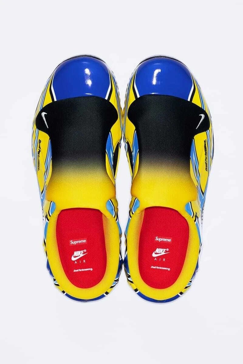 Size 10 - Nike Supreme x Clogposite Opti Yellow Blue for