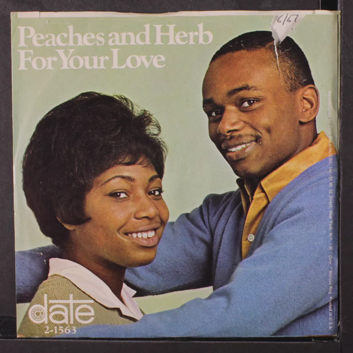 PEACHES & HERB: i need your love so desperately DATE 7 Single 45 RPM