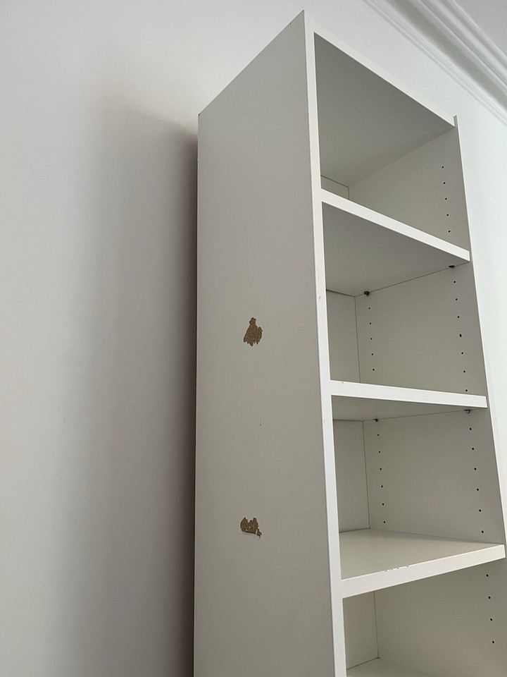 IKEA Billy bookcase white with extra shelves eBay