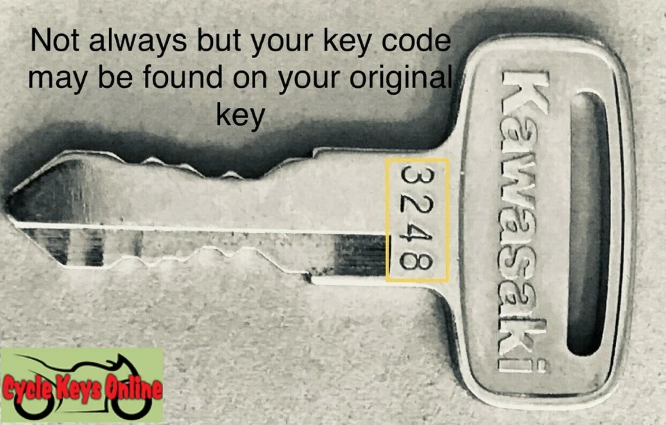 Kawasaki Motorcycle Keys Cut to Your Key Code READ DESCRIPTION B4 YOU BUY‼️ - Image 2 of 4