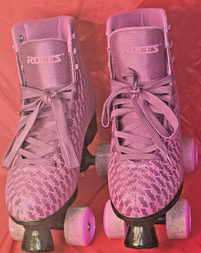 Roces Quad Roller Skates Size 6 EU40 Purple Lace Up Vintage 1990s - Picture 4 of 21