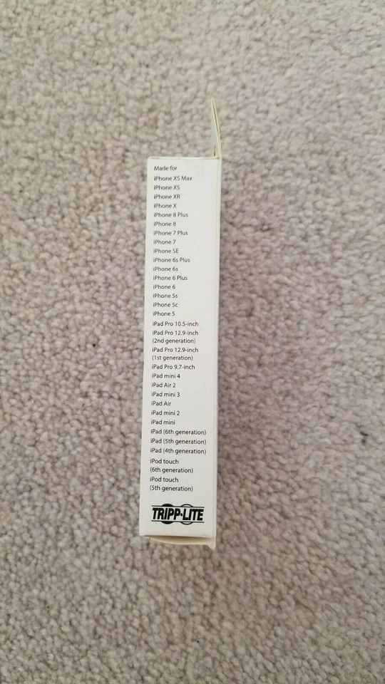 Heavy Duty Lightning to USB Sync / Charging Cable Apple iPhone iPad 6ft 6' - Image 2 of 4