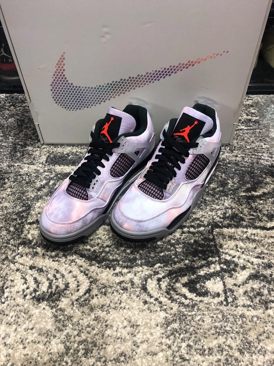 Jordan retro 4 mens size 8 sale