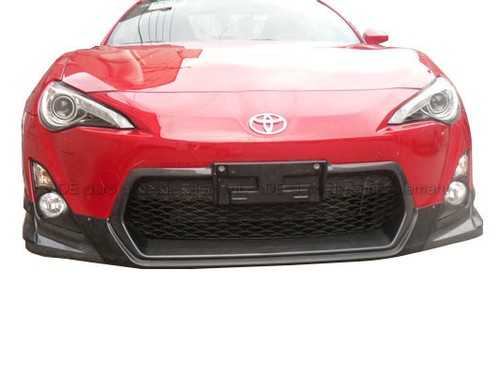 TRD Style Carbon Fiber Front Bumper Lip Kits For Toyota FT86 GT86 FRS