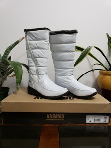khombu white boots