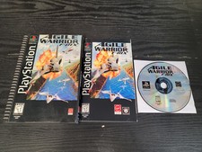 Agile Warrior F-111X for Sony PlayStation 1 PS1 Long Box Complete Great Shape