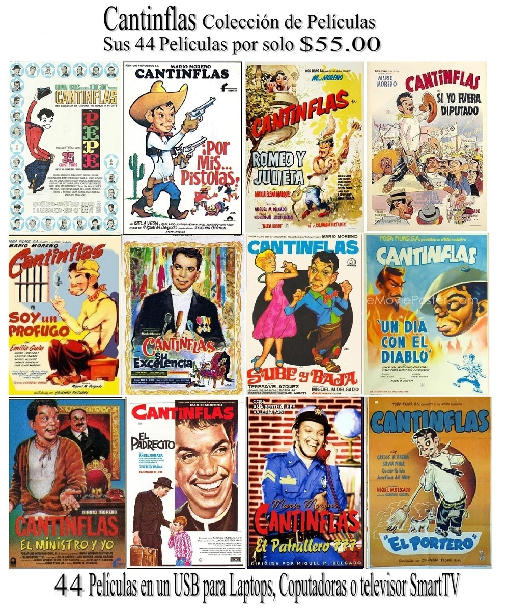 Cantinflas_Coleccion Completa_Cine de Mexico