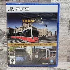 TramSim Deluxe Edition (PS5, Sony Playstation 5) Brand New - Simulation Game 