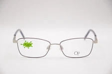 CLEARVISION OP 869 CAT EYE FULL RIM EYEGLASS FRAMES PURPLE 48-14-125 NEW