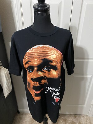 【送料無料ライン/39ショップ】 Salem Face Big Jordan Michael 90s Vintage Shirt New Large Tシャツ