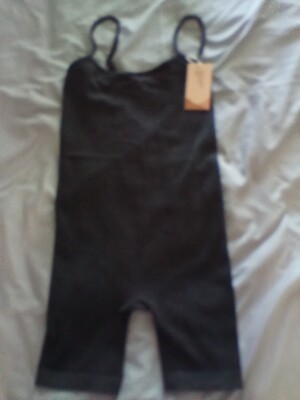 Women's INDERO bodysuit in black Tight underwear reduces size S