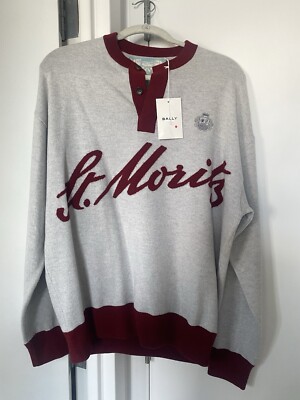 Excellent Bally NWT Unisex  2 Piece Set Top & Bottom 100% Cashmere