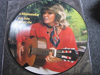 Manuela-Ich bin wieder da Picture LP-1984 Germany-AZ Records-RM 1135