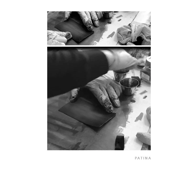 Bolsa capa couro genuíno PATINA aparência antiga para Astell&Kern AK SE100 - Imagem 2 de 4