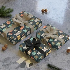 Gift Wrapping Paper Rolls, 1pc