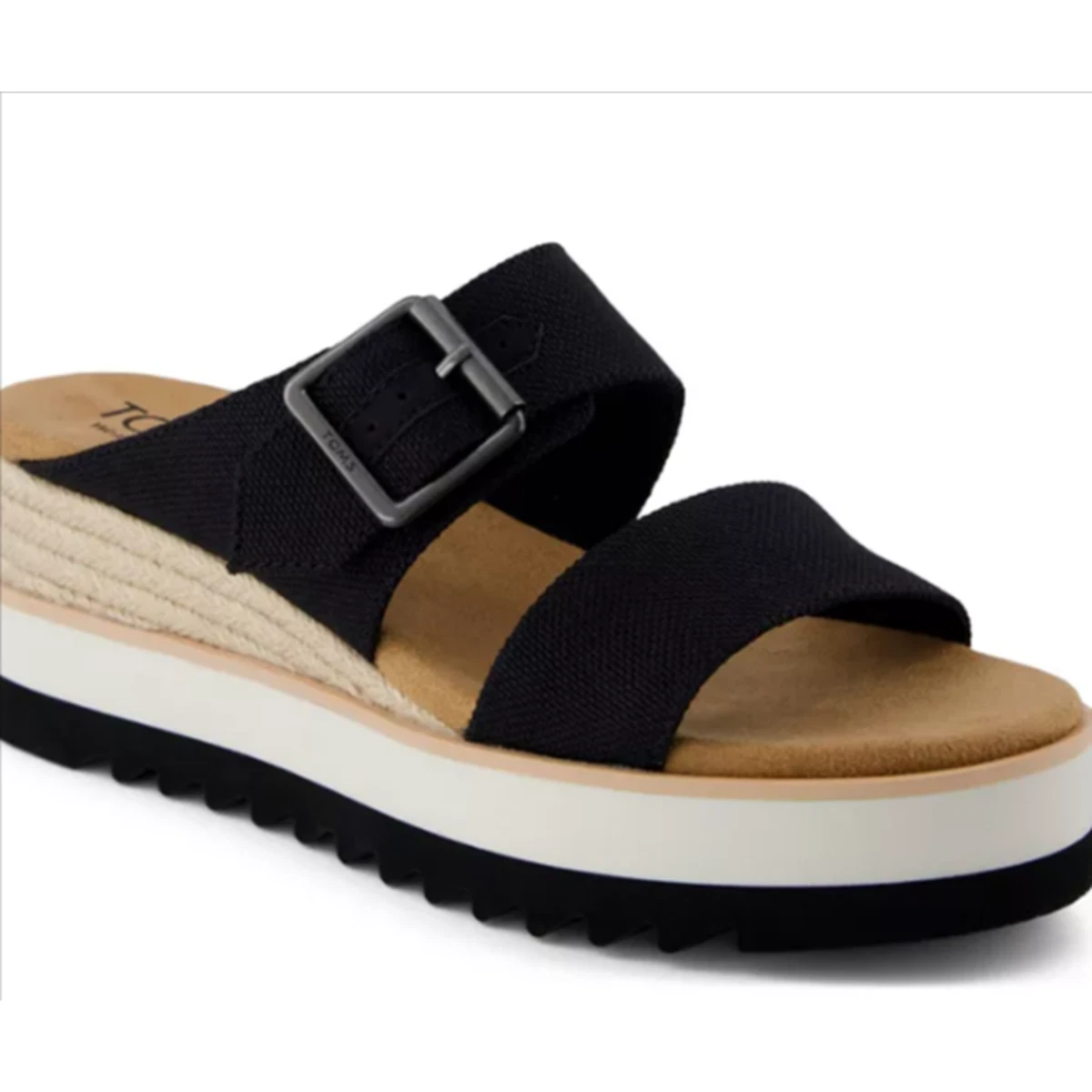 Infradito Da Donna Con Tacco A Zeppa Ulticolore