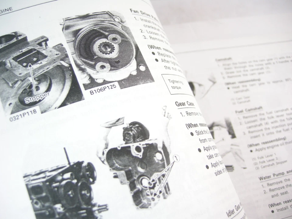 Original Kubota L4350 L4850 L5450 Utility Tractor Service Workshop Repair Manual - Image 3 of 4