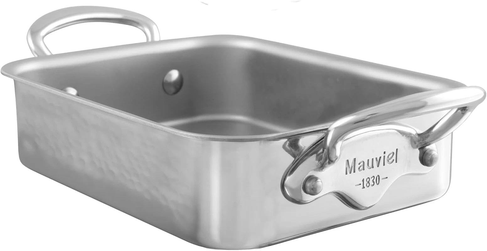 M'Minis 7x5-Inch French Stainless Steel Roasting Pan with Easy Grip Handles
Opens in a new window or