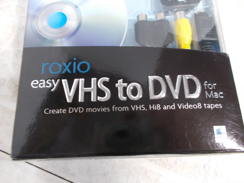 Roxio Easy VHS to DVD for Mac New in Box - Image 2 of 4