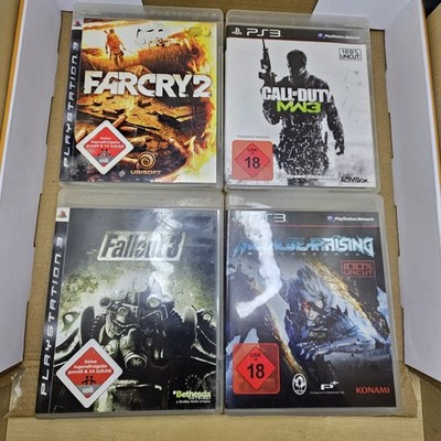 Playstation 3 PS3 Spiele Sammlung Metalgearising Call Of Duty Fallout 3 Far Cry