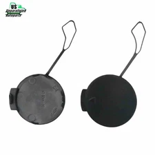 2Pcs Fits 2017-2023 Alfa Romeo Stelvio 2.0L Front Left&Right Side Tow Hook Cover