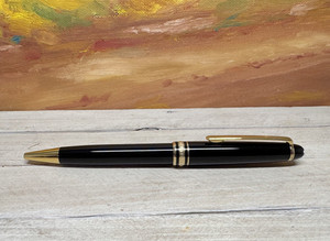 MONTBLANC Meisterstuck Gold Plated Trim Classique 164 Ballpoint Pen, NEAR MINT!