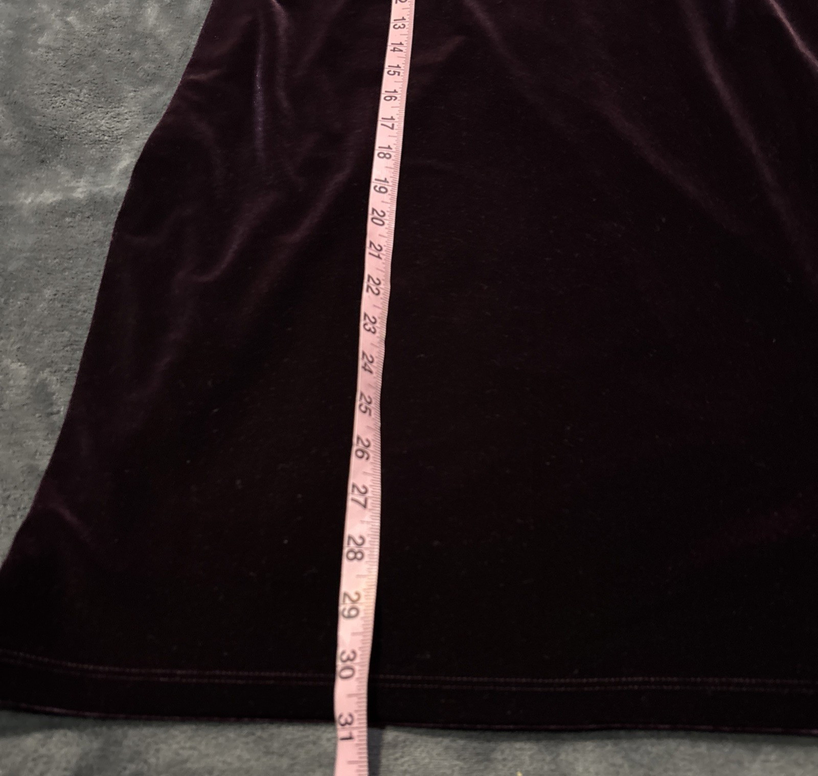 Vintage David Meister Wine Burgundy Velvet Dress Sz 8 USA Made Holiday Party